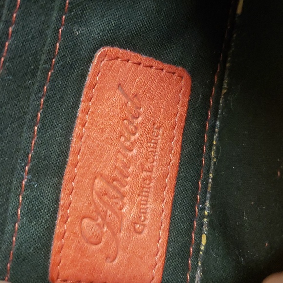 Ashwood Woven Genuine Red Leather Zip Around Wallet 7” x 4” / 17 Card Holder. - Picture 7 of 14